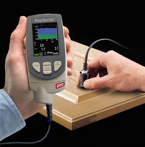 thickness film measurement on wood|film thickness measuring device.